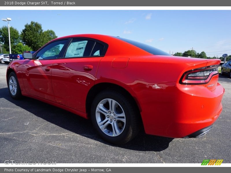 Torred / Black 2018 Dodge Charger SXT