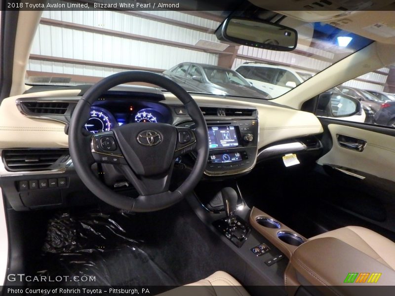 Blizzard White Pearl / Almond 2018 Toyota Avalon Limited