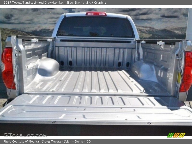 Silver Sky Metallic / Graphite 2017 Toyota Tundra Limited CrewMax 4x4