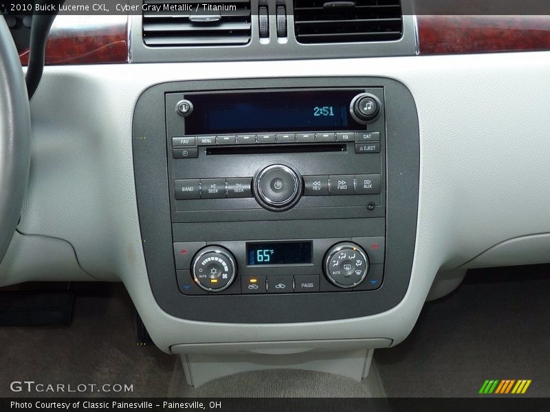 Cyber Gray Metallic / Titanium 2010 Buick Lucerne CXL