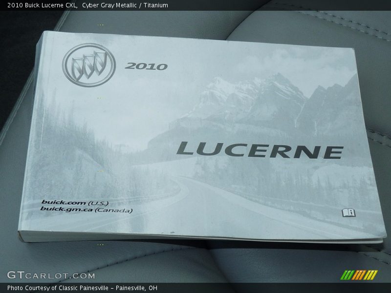 Cyber Gray Metallic / Titanium 2010 Buick Lucerne CXL