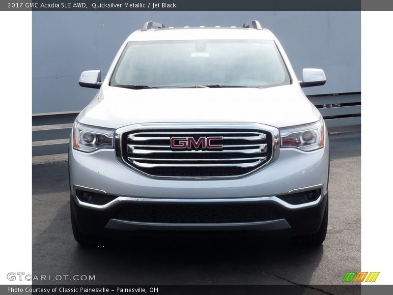 Quicksilver Metallic / Jet Black 2017 GMC Acadia SLE AWD