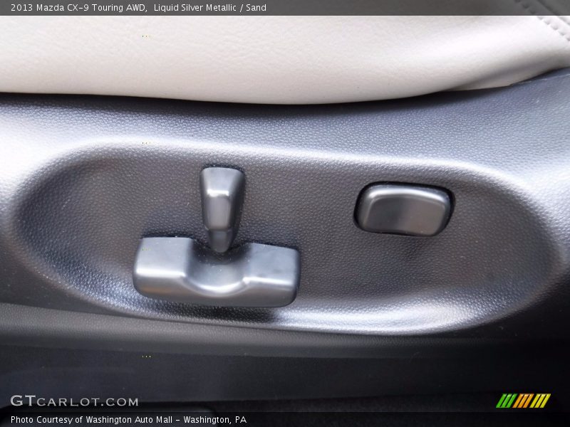 Liquid Silver Metallic / Sand 2013 Mazda CX-9 Touring AWD