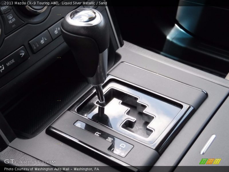 Liquid Silver Metallic / Sand 2013 Mazda CX-9 Touring AWD