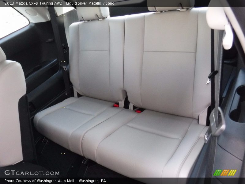 Liquid Silver Metallic / Sand 2013 Mazda CX-9 Touring AWD