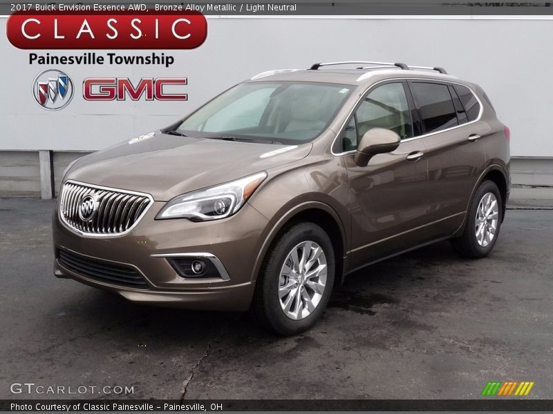 Bronze Alloy Metallic / Light Neutral 2017 Buick Envision Essence AWD