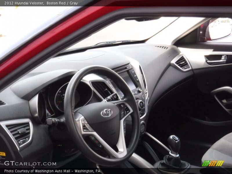 Boston Red / Gray 2012 Hyundai Veloster