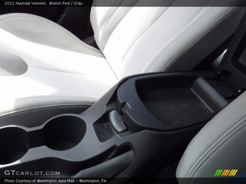 Boston Red / Gray 2012 Hyundai Veloster