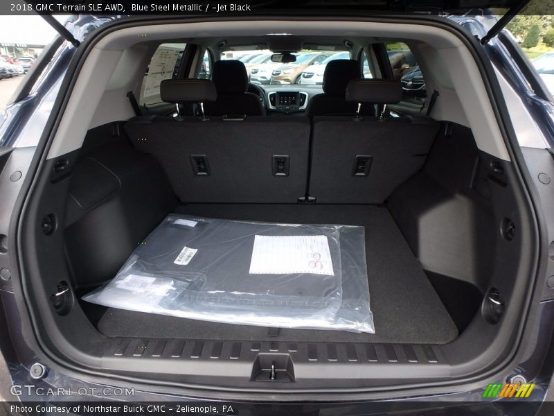Blue Steel Metallic / ­Jet Black 2018 GMC Terrain SLE AWD
