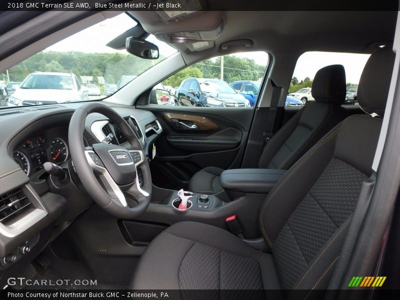 Blue Steel Metallic / ­Jet Black 2018 GMC Terrain SLE AWD