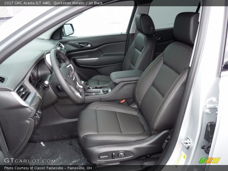 Quicksilver Metallic / Jet Black 2017 GMC Acadia SLT AWD