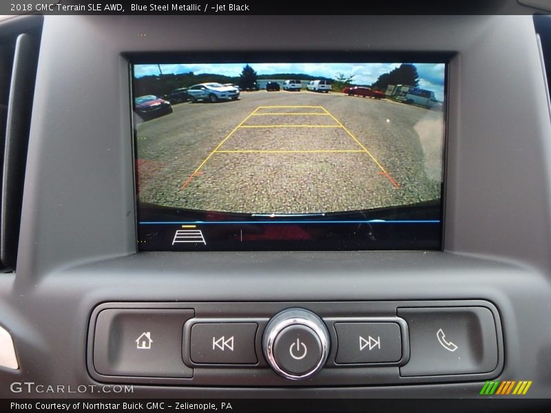 Blue Steel Metallic / ­Jet Black 2018 GMC Terrain SLE AWD