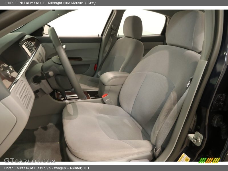 Midnight Blue Metallic / Gray 2007 Buick LaCrosse CX