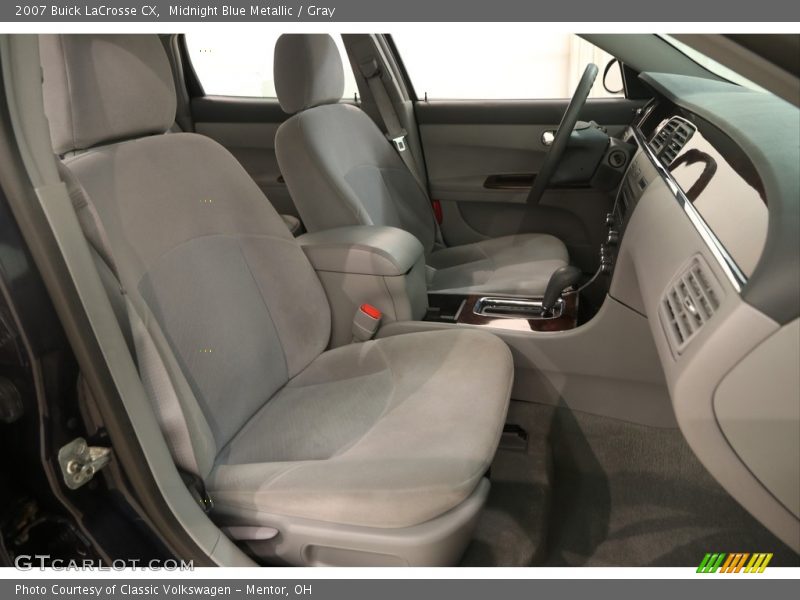 Midnight Blue Metallic / Gray 2007 Buick LaCrosse CX