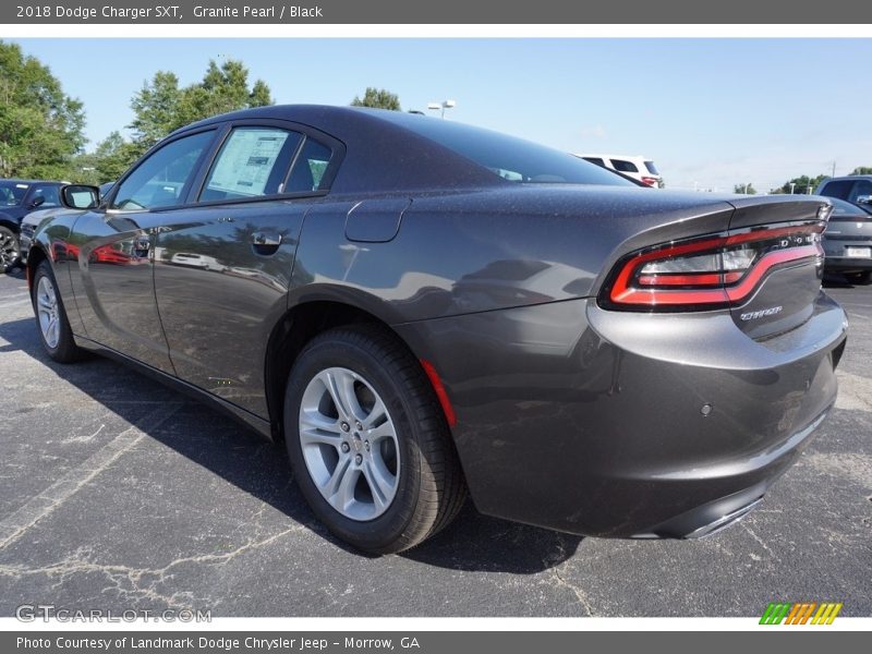 Granite Pearl / Black 2018 Dodge Charger SXT