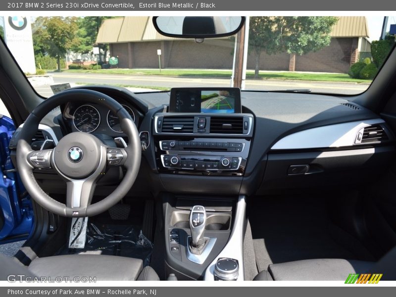 Estoril Blue Metallic / Black 2017 BMW 2 Series 230i xDrive Convertible