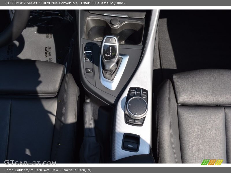 Estoril Blue Metallic / Black 2017 BMW 2 Series 230i xDrive Convertible
