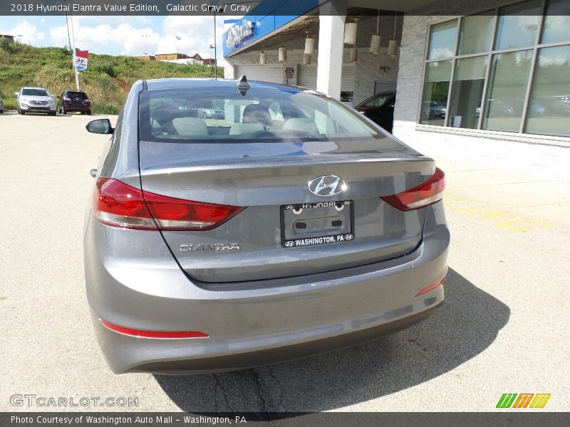 Galactic Gray / Gray 2018 Hyundai Elantra Value Edition