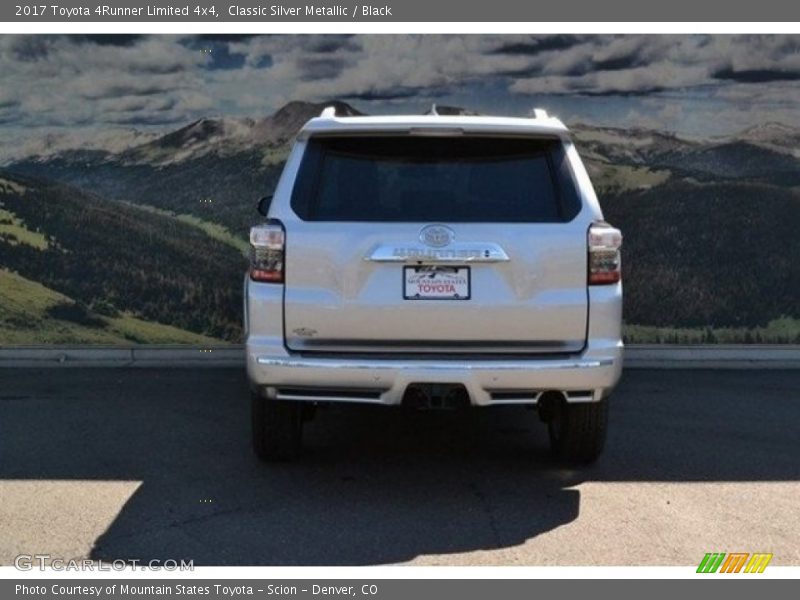 Classic Silver Metallic / Black 2017 Toyota 4Runner Limited 4x4