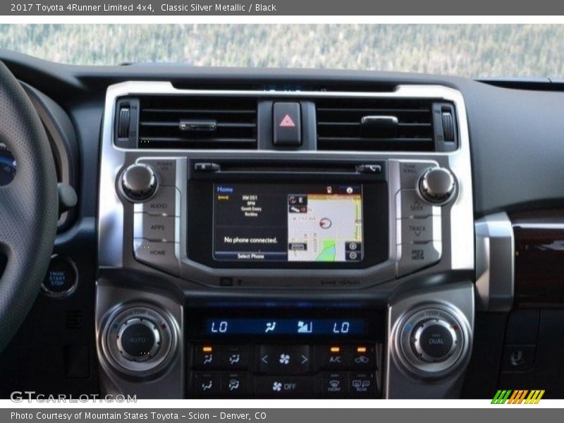 Classic Silver Metallic / Black 2017 Toyota 4Runner Limited 4x4