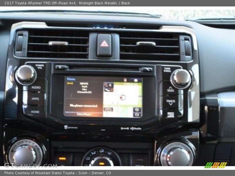 Midnight Black Metallic / Black 2017 Toyota 4Runner TRD Off-Road 4x4