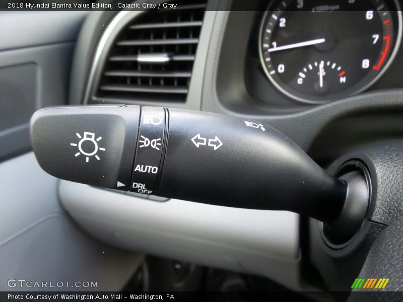 Galactic Gray / Gray 2018 Hyundai Elantra Value Edition