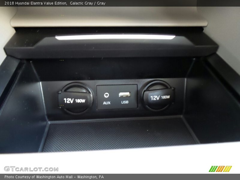 Galactic Gray / Gray 2018 Hyundai Elantra Value Edition