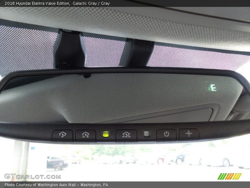 Galactic Gray / Gray 2018 Hyundai Elantra Value Edition