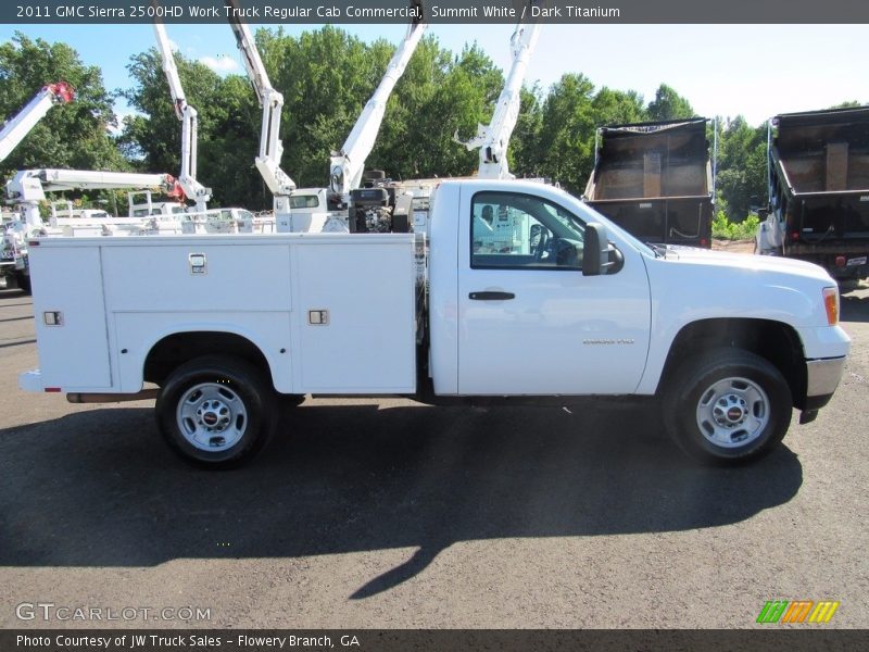 Summit White / Dark Titanium 2011 GMC Sierra 2500HD Work Truck Regular Cab Commercial