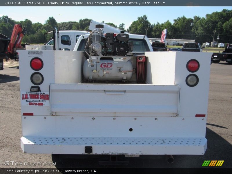 Summit White / Dark Titanium 2011 GMC Sierra 2500HD Work Truck Regular Cab Commercial