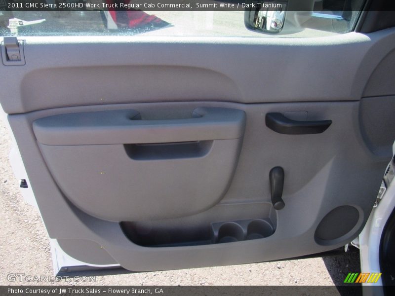 Summit White / Dark Titanium 2011 GMC Sierra 2500HD Work Truck Regular Cab Commercial