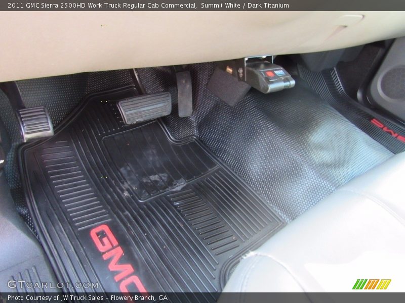 Summit White / Dark Titanium 2011 GMC Sierra 2500HD Work Truck Regular Cab Commercial