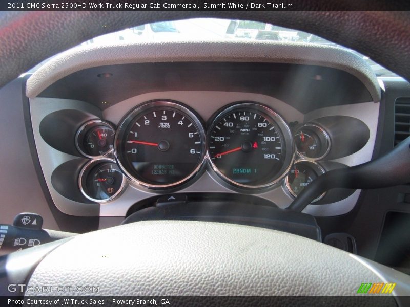 Summit White / Dark Titanium 2011 GMC Sierra 2500HD Work Truck Regular Cab Commercial