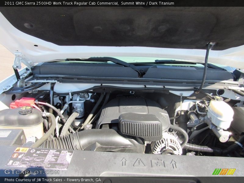 Summit White / Dark Titanium 2011 GMC Sierra 2500HD Work Truck Regular Cab Commercial