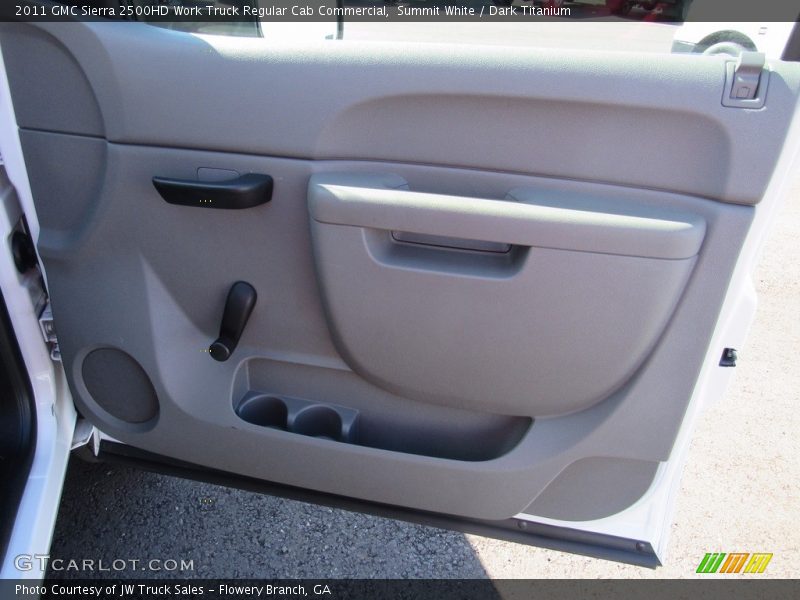 Summit White / Dark Titanium 2011 GMC Sierra 2500HD Work Truck Regular Cab Commercial