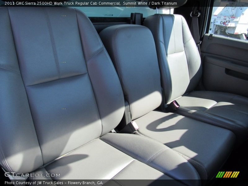 Summit White / Dark Titanium 2011 GMC Sierra 2500HD Work Truck Regular Cab Commercial