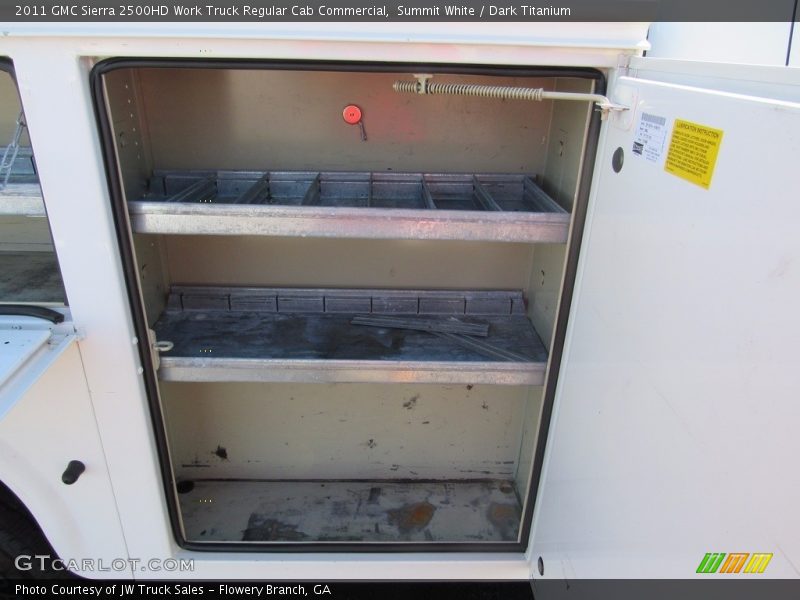 Summit White / Dark Titanium 2011 GMC Sierra 2500HD Work Truck Regular Cab Commercial