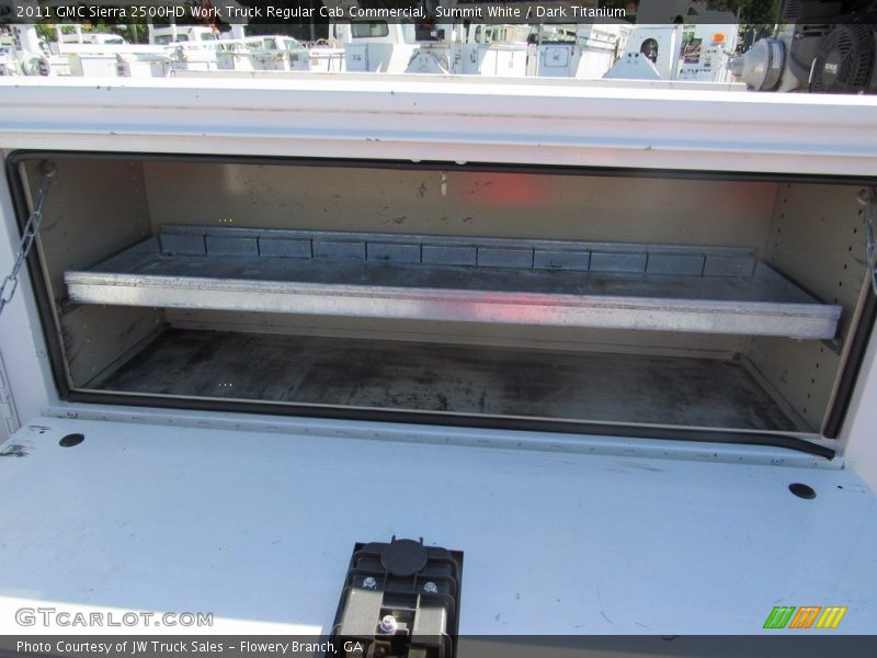 Summit White / Dark Titanium 2011 GMC Sierra 2500HD Work Truck Regular Cab Commercial