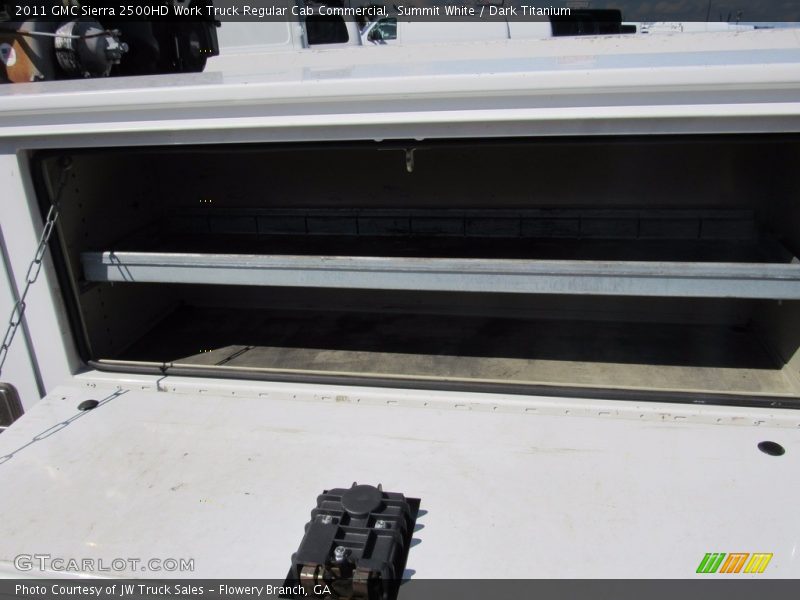 Summit White / Dark Titanium 2011 GMC Sierra 2500HD Work Truck Regular Cab Commercial