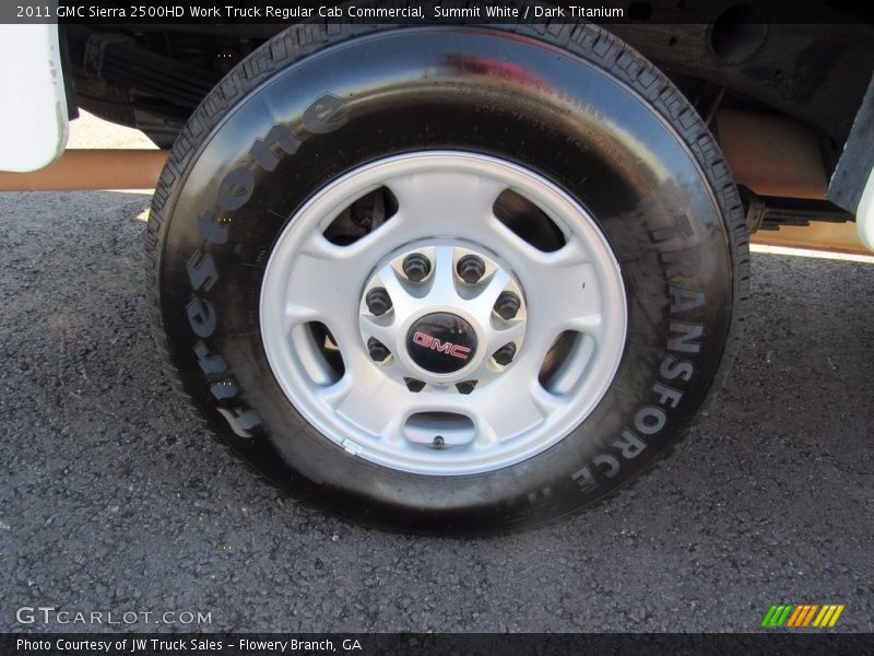 Summit White / Dark Titanium 2011 GMC Sierra 2500HD Work Truck Regular Cab Commercial