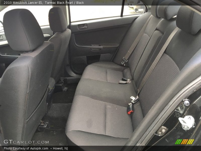 Tarmac Black Pearl / Black 2010 Mitsubishi Lancer ES