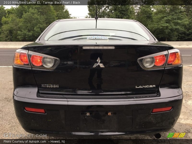 Tarmac Black Pearl / Black 2010 Mitsubishi Lancer ES