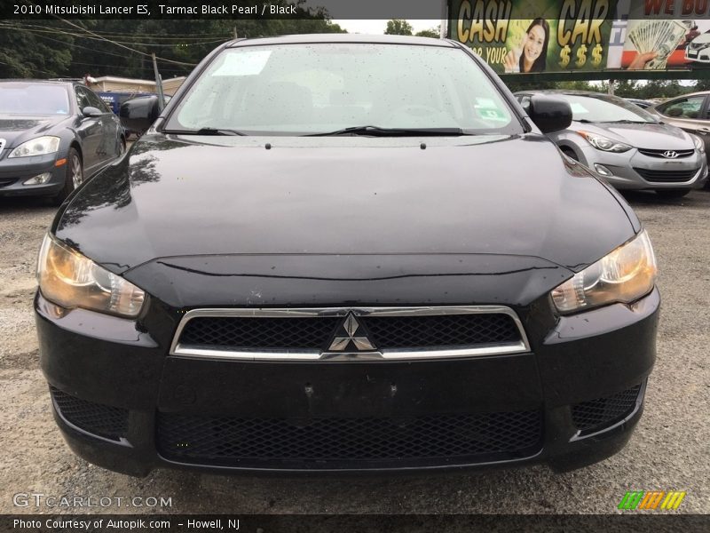 Tarmac Black Pearl / Black 2010 Mitsubishi Lancer ES