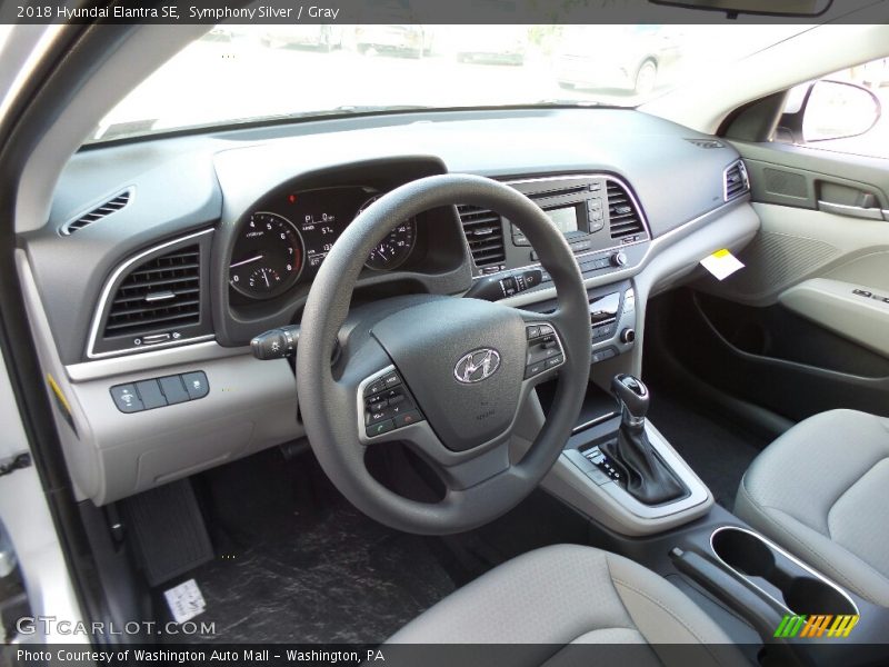 Symphony Silver / Gray 2018 Hyundai Elantra SE
