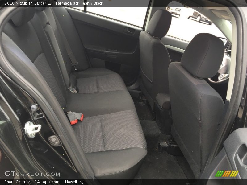 Tarmac Black Pearl / Black 2010 Mitsubishi Lancer ES