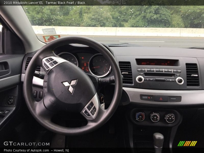 Tarmac Black Pearl / Black 2010 Mitsubishi Lancer ES