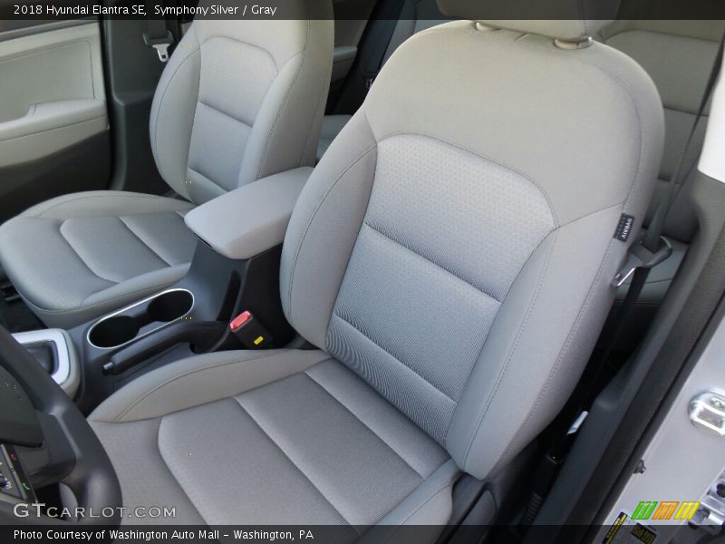 Symphony Silver / Gray 2018 Hyundai Elantra SE