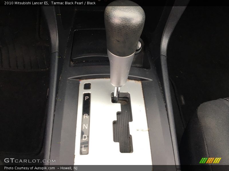 Tarmac Black Pearl / Black 2010 Mitsubishi Lancer ES