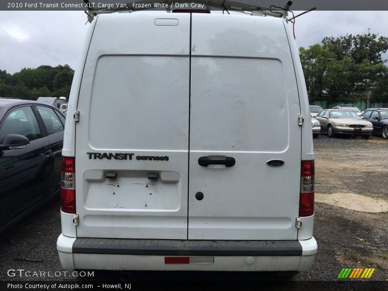 Frozen White / Dark Gray 2010 Ford Transit Connect XLT Cargo Van