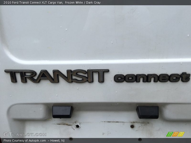 Frozen White / Dark Gray 2010 Ford Transit Connect XLT Cargo Van